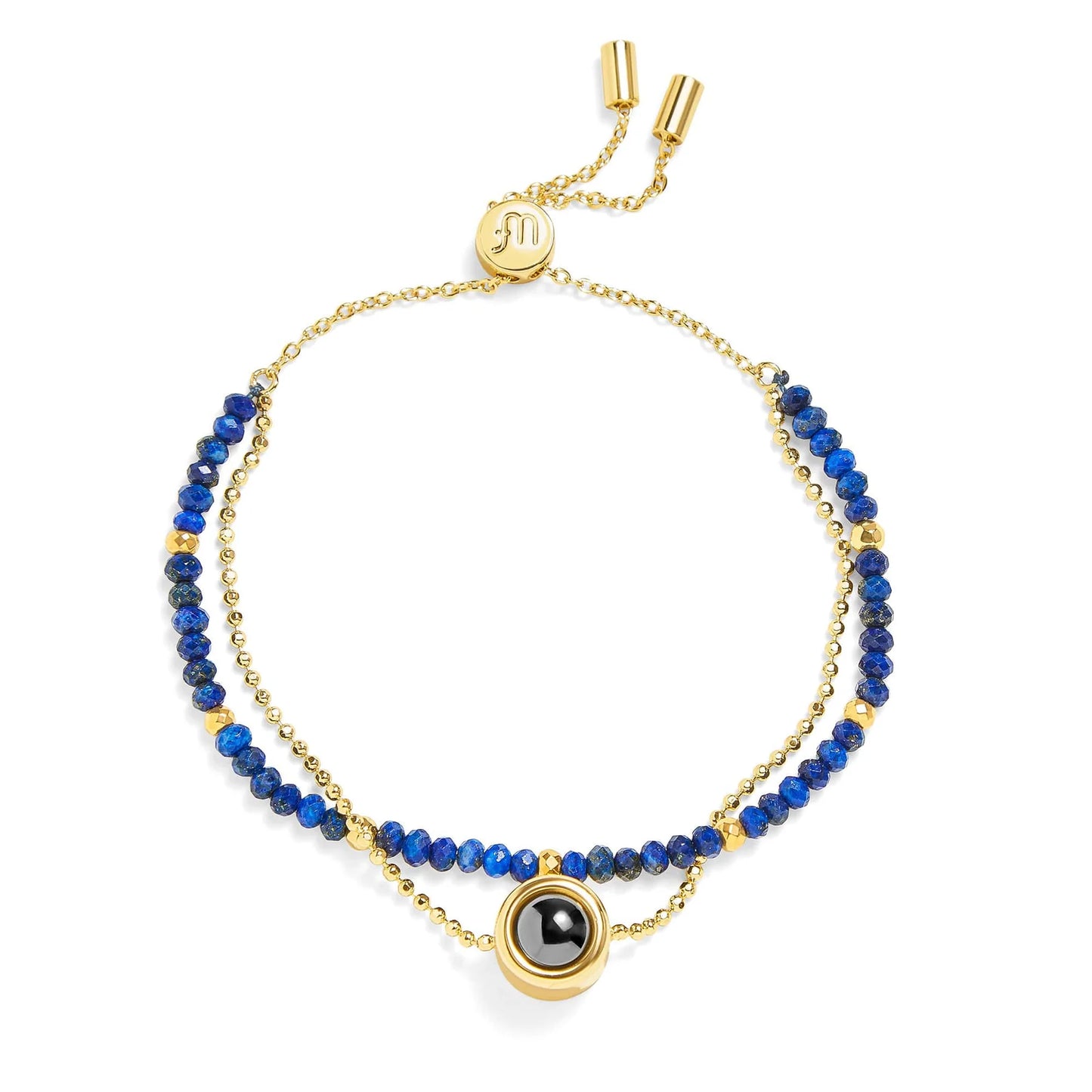 Personalized Crystal Photo Bracelet