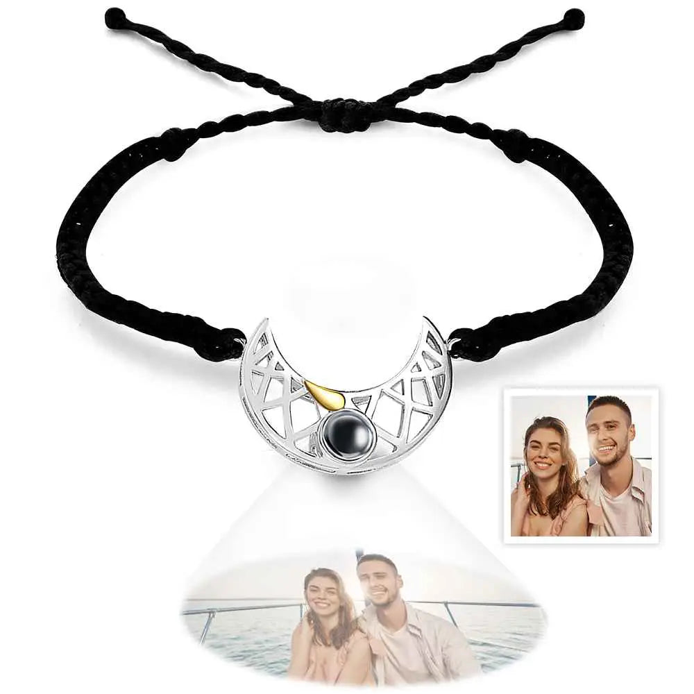 Personalized Photo  Bracelets for Couple