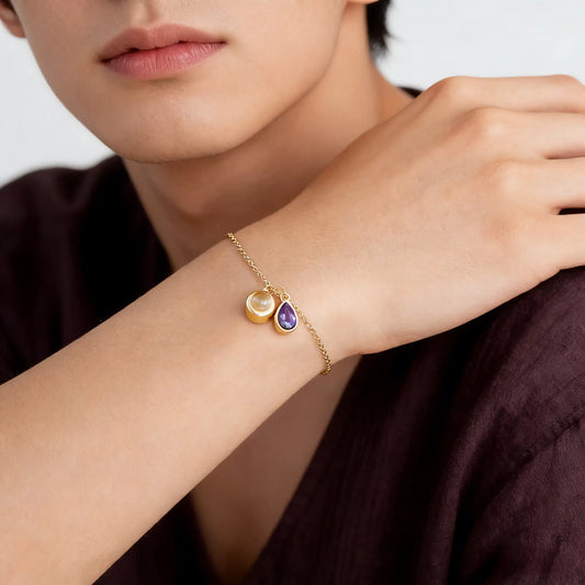 Personalized Birthstone Bracelet