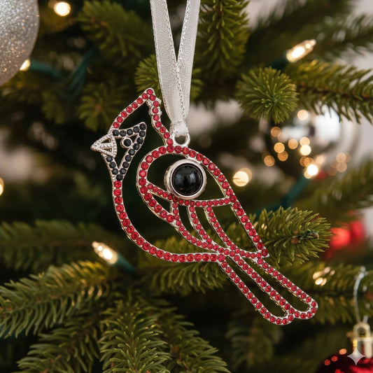 Personalized Cardinal Photo Ornament