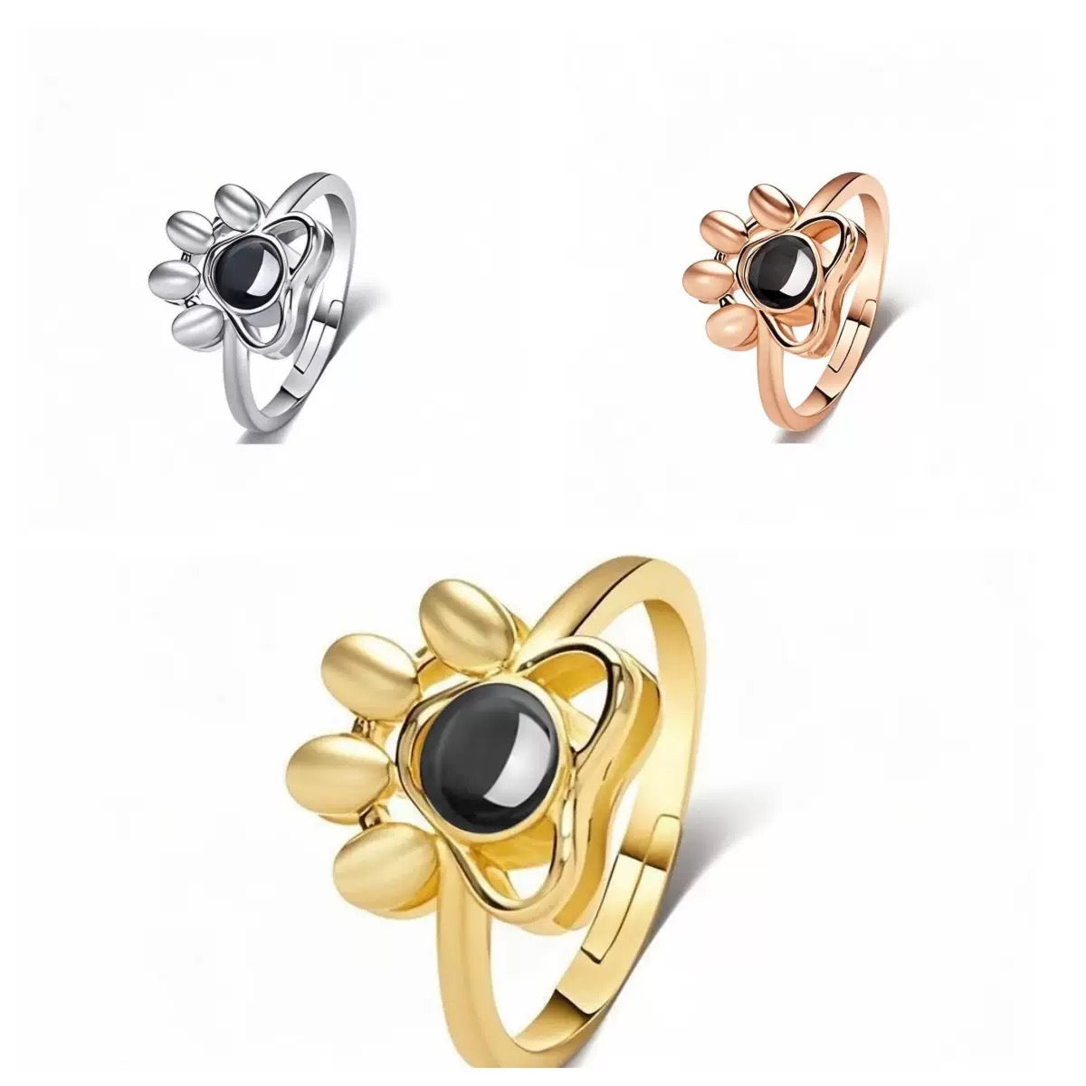 Custom photo projection jewelry