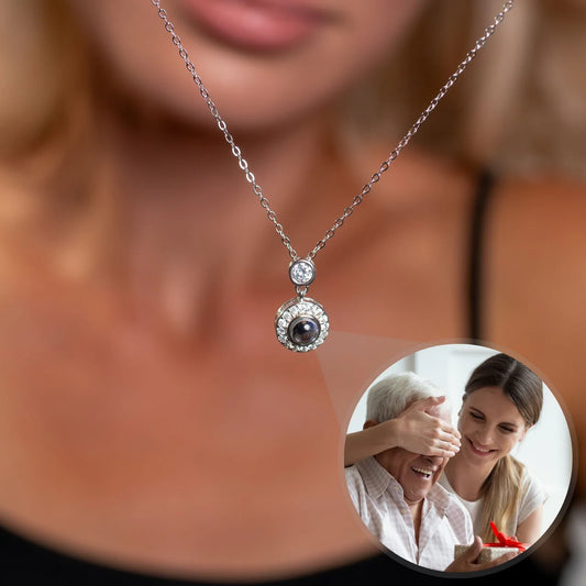 Custom picture pendant with photo inside