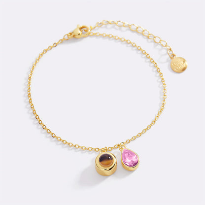 Personalized Birthstone Bracelet