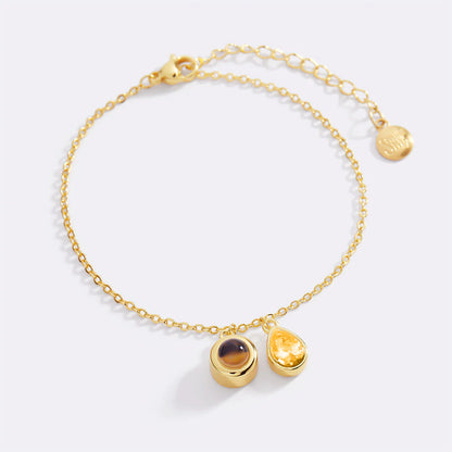 Personalized Birthstone Bracelet