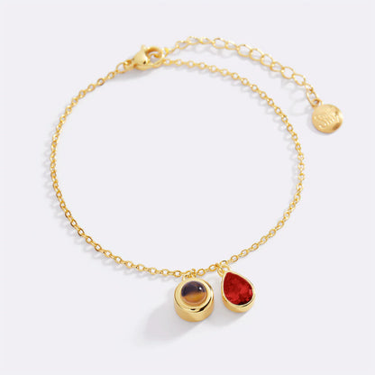Personalized Birthstone Bracelet