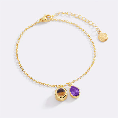 Personalized Birthstone Bracelet