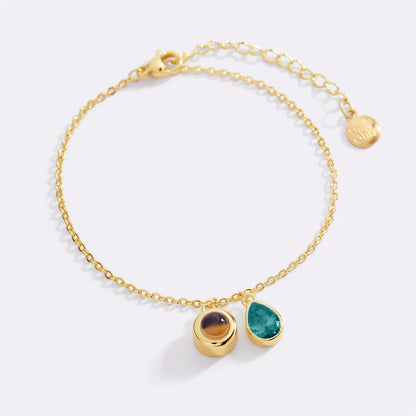 Personalized Birthstone Bracelet