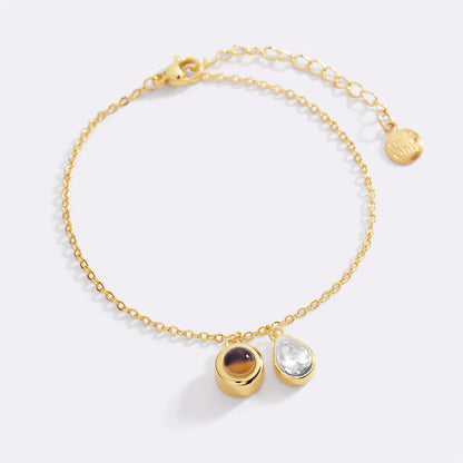 Personalized Birthstone Bracelet