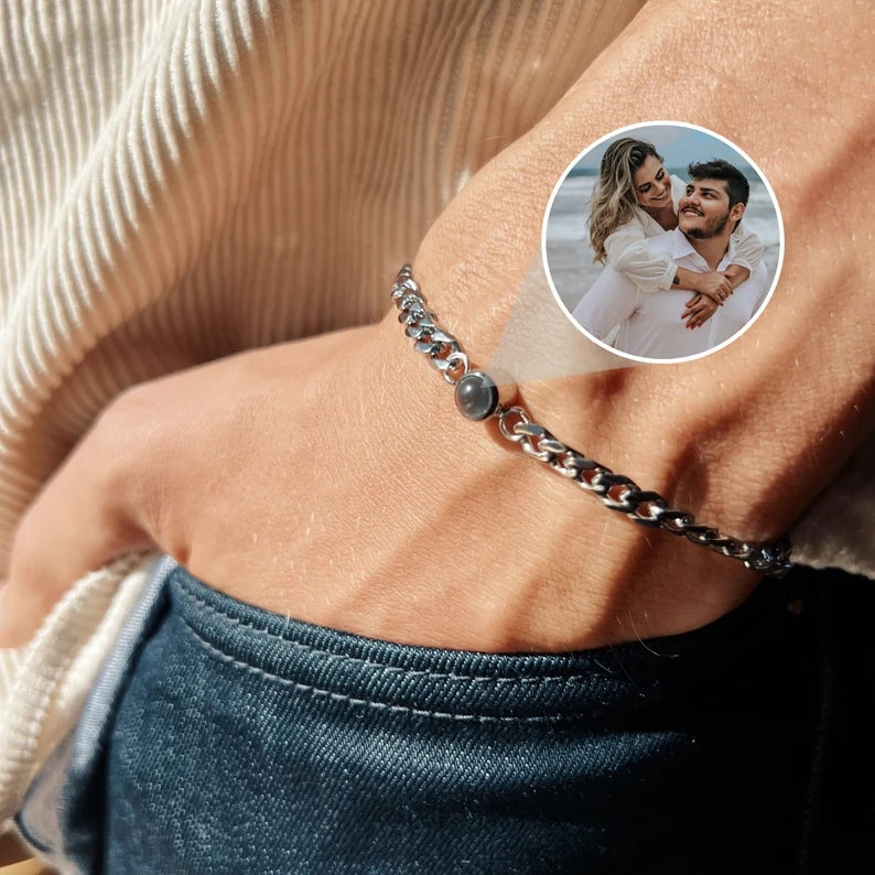 Personalized Photo Vintage Bracelet