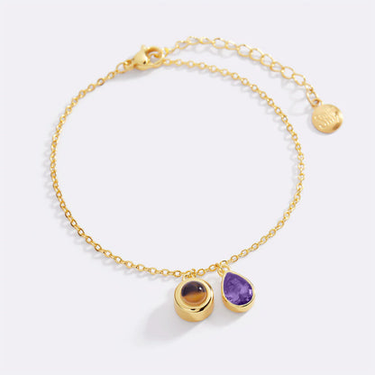 Personalized Birthstone Bracelet