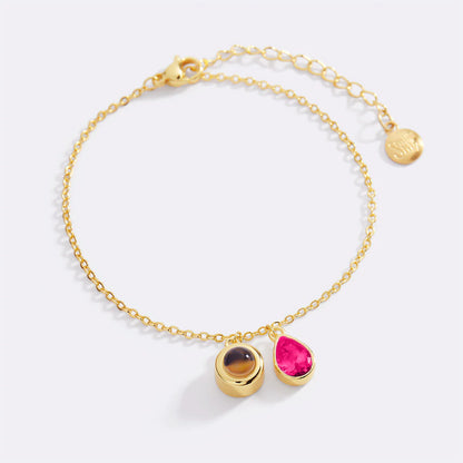 Personalized Birthstone Bracelet