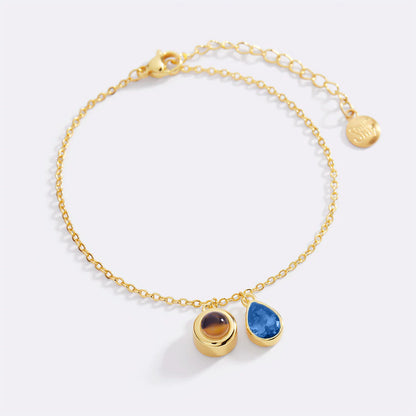 Personalized Birthstone Bracelet