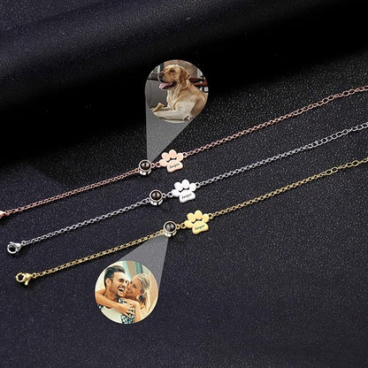 Engravable Bracelet-Custom photo and name