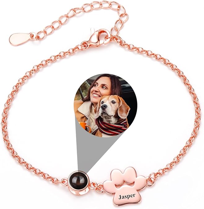 Engravable Bracelet-Custom photo and name