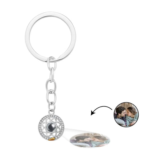 Personalized Photo Keychains for Couple