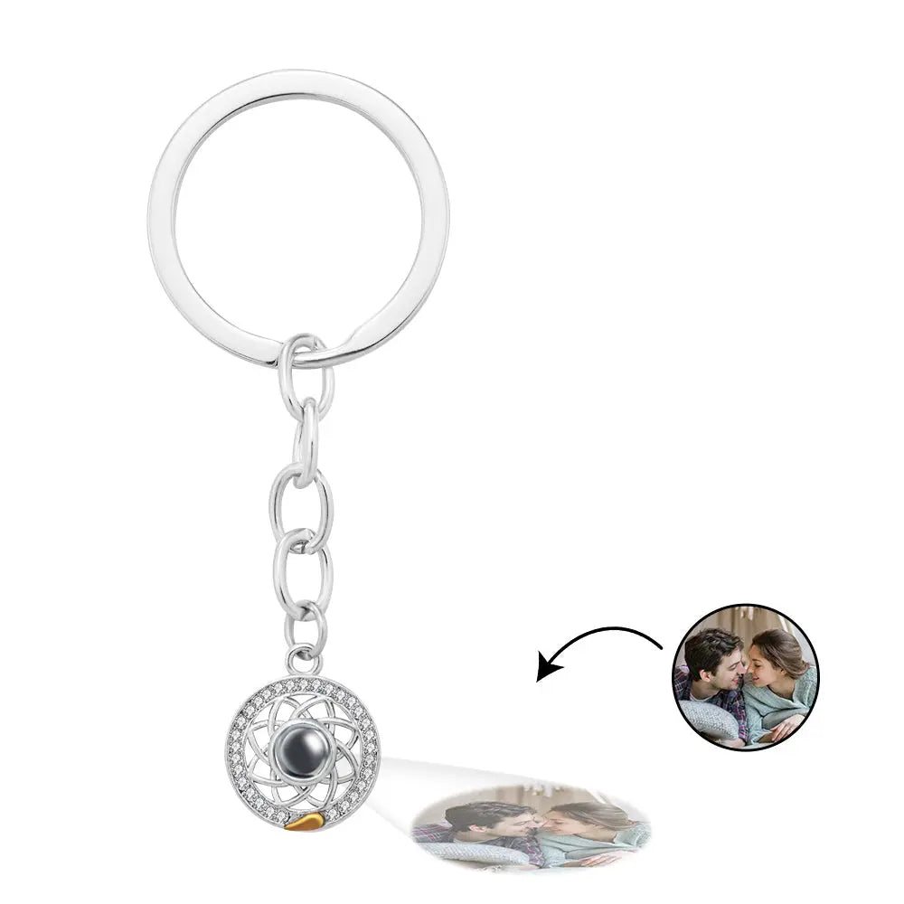 Personalized Photo Keychains for Couple