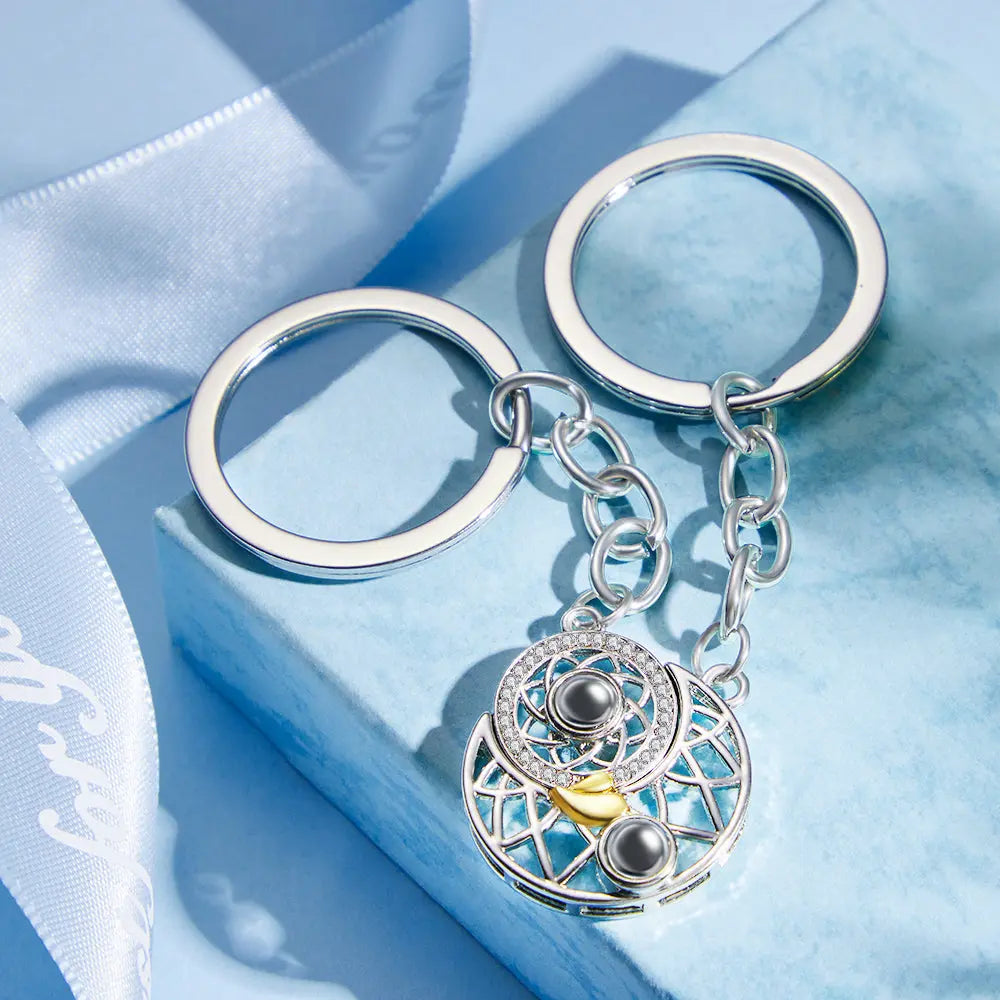 Personalized Photo Keychains for Couple