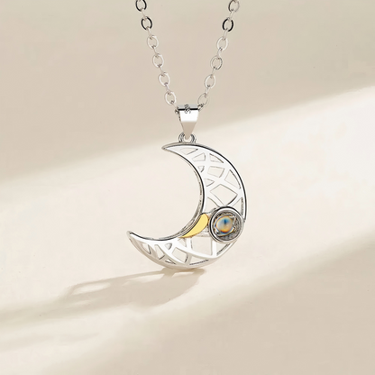 Personalized Photo Pendant Necklaces for Couple