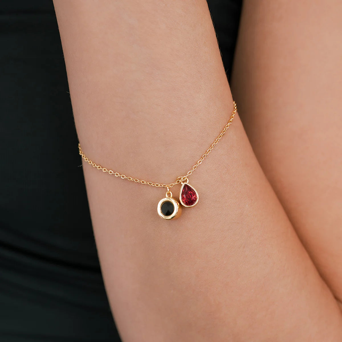 Personalized Birthstone Bracelet