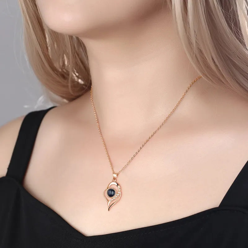 Personalized Picture Pendant Necklace