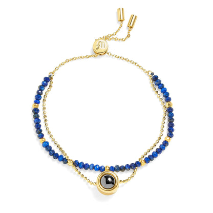 Personalized Crystal Photo Bracelet