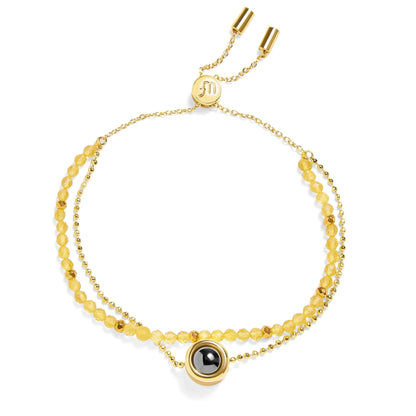 Personalized Crystal Photo Bracelet