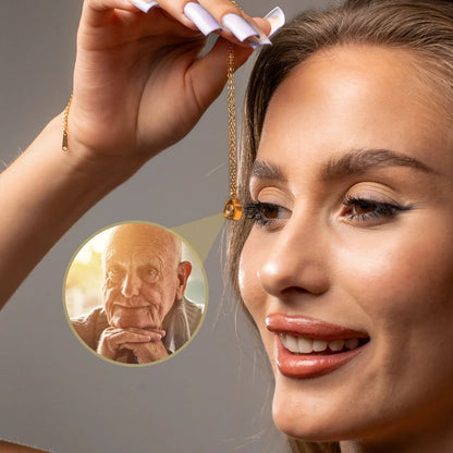 Personalized Heart Photo Pendant Necklace