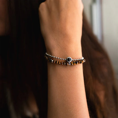 Personalized Crystal Photo Bracelet