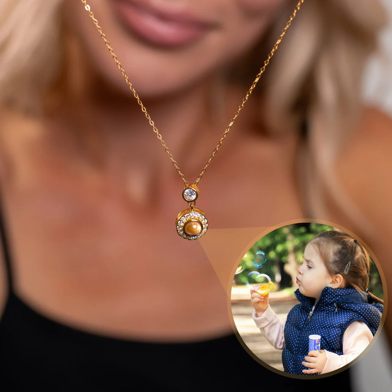 Personalized Photo Pendant Necklace