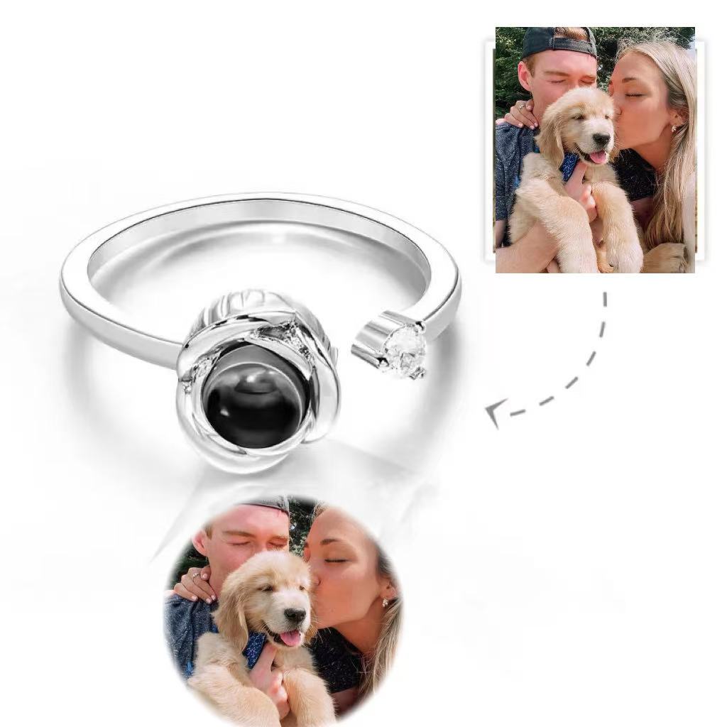 Personalized Pet Photo Ring