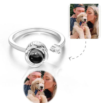 Personalized Pet Photo Ring