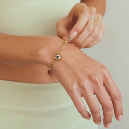 Personalized Halo Photo Bracelet