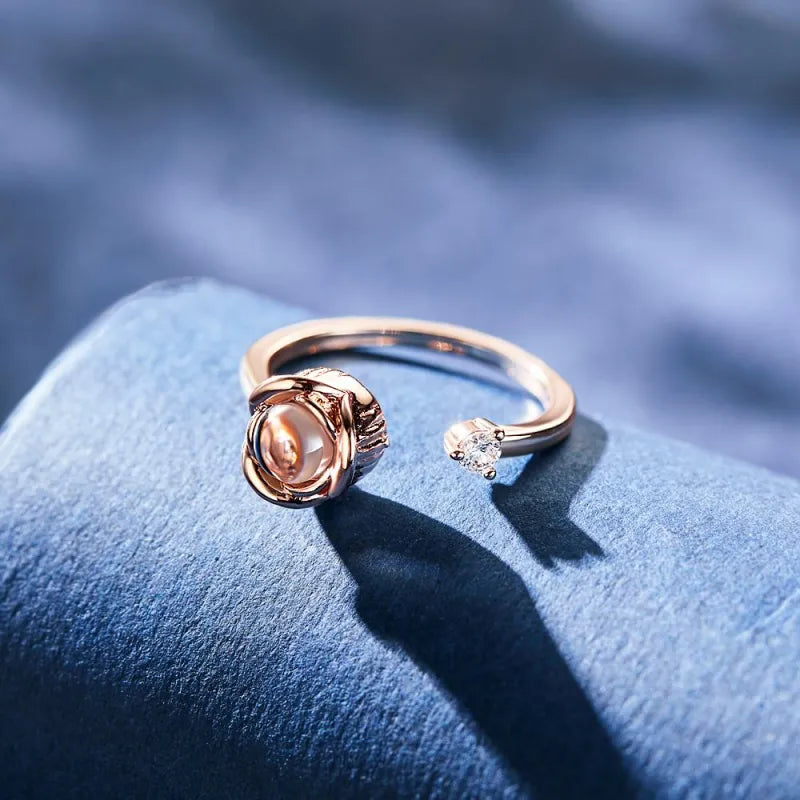 Personalized Pet Photo Ring