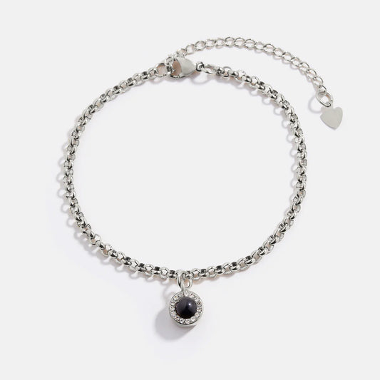 Personalized Halo Photo Bracelet