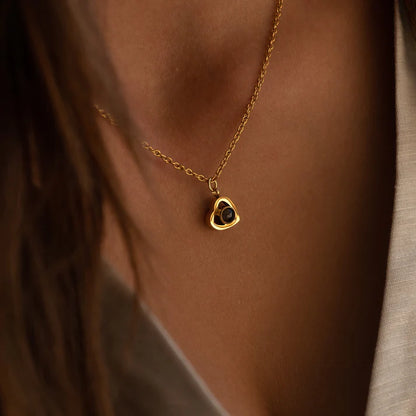 Personalized Heart Photo Pendant Necklace